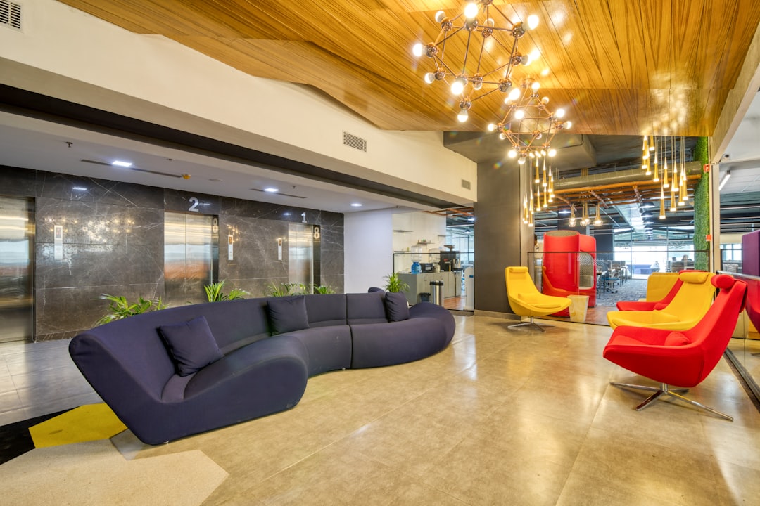 What are some key elements to consider when designing a commercial space?